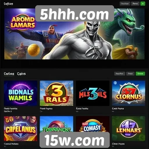 Novos jogos disponíveis no site 5hhh.com
