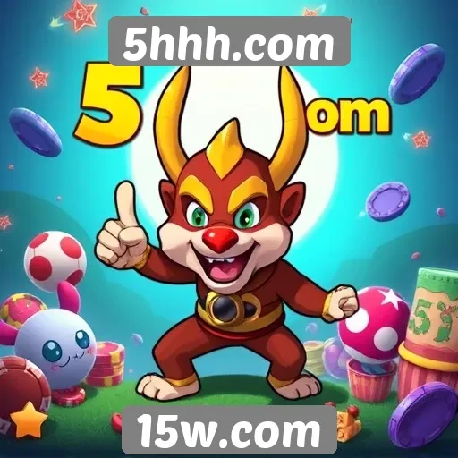 Variedade de jogos disponíveis no 5hhh.com